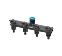 Cellfast Répartiteur 4 voies Ergo – G1/2" G3/4" G1, fibre de verre, régulation continue
