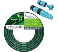 Cellfast Economic 1/2" tuyau d'arrosage 50m + kit arrosage gazon