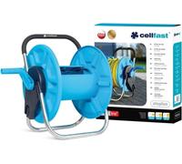 CELLFAST Enrouleur de tuyau Enrouleur de tuyau de jardin résistant à la corrosion Empêche le tuyau de se plier 1/2" 45 m Aluplus