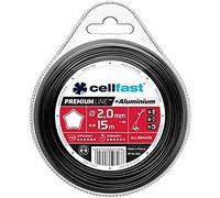 Aluminium renforcé par des particules Damil - profilé en étoile, 2,0 mm x 15 m, Cellfast
