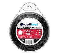 Cellfast Fil de coupe pour débroussailleuse Premium étoile renforcé acier trempé 2,4 mm 90 m
