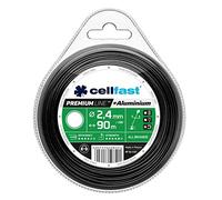 Cellfast Fil De Coupe Fil De Débroussailleuse Renforcé Acier Trempé Et Résistant Premium Rond 2,4 mm 90 m