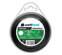 Cellfast Fil de débroussailleuse Premium rond 3,0 mm en acier trempé 15 m