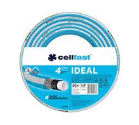 Cellfast Tuyau d'arrosage IDEAL 4 couches tresse croisée, résistant UV & algues, 27 bar, 1/2", 20 m