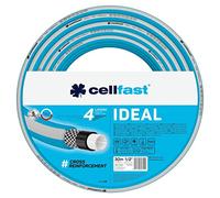 Cellfast Tuyau d'arrosage IDEAL 4 couches, flexible, résistant UV/algues, 27 bar, -20/+60°C 1/2" 30m