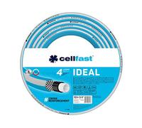 Cellfast IDEAL Tuyau D'arrosage, Durable, Flexible, 4 Couches, Durable Tresse Croix, Résistant aux UV et aux algues, Technologie REACH, 27 Bar, -20/+60°С Temp. 3/4", 30m