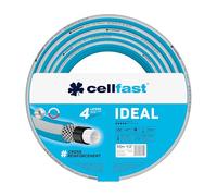 Cellfast Tuyau d'arrosage IDEAL 10-242 – 4 couches, résistant aux UV et algues, 27 bar, 1/2", 50 m