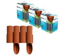 Cellfast Palissade de jardin Standard 6,9 m (30 éléments) brique