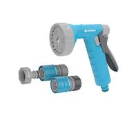 CELLFAST Pistolet d'Arrosage Set Arroseur De Jardin Pour Pelouse Fleurs Plantes Raccord Rapide Connexion Rain cellPRO 1/2" - 5/8"