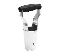 Cellfast Planteur de bulbes à Fleurs en Acier chromé - Plantation jusqu'à 10 cm de Profondeur - Noir - Basic