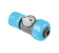 Cellfast Raccord rapide avec cellPRO™ Valve 3/4", Facile à régler, Conception ergonomique, Plastique PC/ABS, Haute qualité, 52-331, Bleu