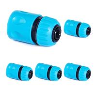 Cellfast Raccord Rapide Basic 1/2", matière ABS, Trois Pinces, 50-130 (Lot de 5)