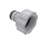 Cellfast Raccord universel avec IDEAL™ Filetage femelle G3/4" pour prise d'eau avec filetage femelle, Haute qualité, 50-655, Gris