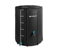 Cellfast Réservoir Pluie 500 l - Pliable avec Robinet et Valve - Fermeture Éclair - Hauteur 100 cm - Ø80 cm