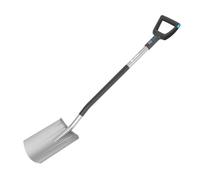 Cellfast Spade (Straight) Ergo™ [1230 mm] for Work in Hard Soil, Easy and Safe Digging, Planting, Burrowing, Induction-Hardened Head, Boron Steel, 40-001