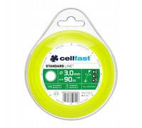 Cellfast STANDARD corde pour tondeuses à gazon - profil rond 3.0 mm x 90 m