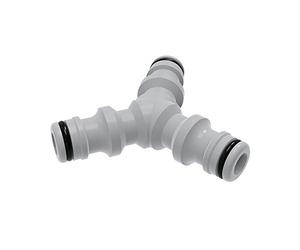 Cellfast T-piece cellPRO™ pour la déconnexion de trois extrémités de tuyaux d'arrosage, UNI FIT,3/4",1/2"- 5/8", 50-645