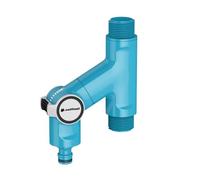 Cellfast Té avec vanne pour douche de jardin - Débit d'eau réglable en continu - Energo