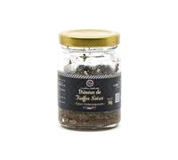 Cellier du Périgord - Brisures de Truffes Noires Tuber Melanosporum 50g Égouttées - 80g Brut - 4 Parts - Idéal Risotto Pâtes Œufs Sauces Beurre Truffé - Sarlat depuis 1973