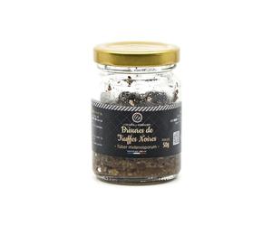 Cellier du Périgord - Brisures de Truffes Noires Tuber Melanosporum 50g Égouttées - 80g Brut - 4 Parts - Idéal Risotto Pâtes Œufs Sauces Beurre Truffé - Sarlat depuis 1973