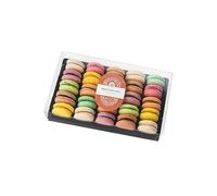 Cellier du Périgord - Coffret 25 Macarons Frais Artisanaux Lucy Borie 500g - Assortiment Saveurs Classiques et Créations - Au Miel Familial - Sélection Cellier depuis 1973