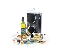 Cellier du Périgord Coffret Tariquet 2025 - Panier Gourmand Terroir, vin blanc IGP Côtes de Gascogne Classic 75cl avec foie gras et spécialités du Sud-Ouest - valisette cadeau