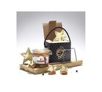 Cellier du Périgord Foie Gras de Canard Entier IGP Périgord 180g avec Lyre - Coffret Cadeau Cube Noir et Or Élégant - Spécialité Gastronomique Française Premium