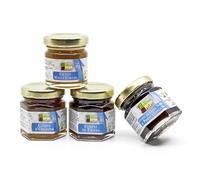 Cellier du Périgord - Lot 4 Confits pour Foie Gras 190g - Figues Oignons Cerise Noire Piment Espelette Vin Bergerac Truffe Périgord - Assortiment