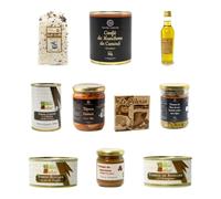 Cellier du Périgord Pack Découverte Saveurs d’Automne, 10 spécialités | Canard confit, terrines, champignons, huile de noix et douceurs, assortiment sans coffret cadeau