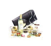 Cellier du Périgord - Panier Gourmand Prestige - Colis Découverte 2025 apéritif, 9 pièces, 458 g hors boisson + vin blanc moelleux AOP Côtes de Bergerac 75 cl