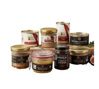 Cellier du Périgord - Panier Gourmand Produits Phares - Coffret Cadeau 13 Spécialités du Terroir, Foie Gras Canard et Oie, Magret Fumé, Truffe, Cèpes, Rillettes Saumon Écosse - Épicerie Fine Sarlat