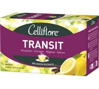 CELLIFLORE 20 Infusions Transit, Digestion, Fenouil, Chicorée, Badiane