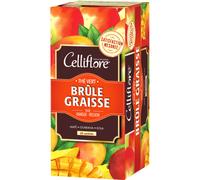 Celliflore Thé Vert Brule Graisses Goût Mangue-Passion 25 Sachets