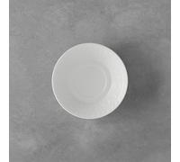 Villeroy & Boch Cellini Soucoupe pour tasse à moka/expresso, 12 cm, Porcelaine Premium, Blanc