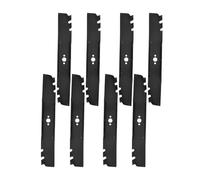 Celliparts 120-9500-03 116-6358-03 Lot de 8 lames mulching compatibles avec tondeuse à gazon Toro TimeMaster 20120 20199 20200 20975 20976 20977 Compatible avec tondeuse à gazon Exmark ECS180CKA30000