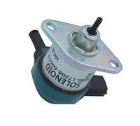 Celliparts 17208-60015 17208-60010 Solénoïde d'arrêt de carburant 12 V compatible avec moteur Kubota D905 D1005 D1105 V1205 V1305 V1505 Tracteur RTV1100CR RTV1100CR9 RTV1100CR9 RTVTV1100CR9 1100CR. X