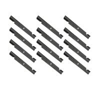 Celliparts 482879 482881 Lot de 12 lames robustes compatibles avec tondeuse à gazon Husqvarna iZ6123 iZ6125 LZ6123 LZ6125 LZ6127 LZ6130 Compatible avec tondeuse à gazon Scag SFZ61-24FS SFZ61-27BS