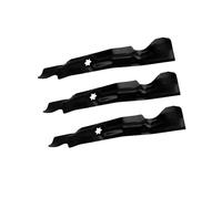Celliparts 742-04053A 742-04053B Lot de 3 lames de levage compatibles avec tondeuse à gazon Cub Cadet RZT50 13AF91AP010 13AP11CP709 13AP11CP710 13AP11CP756 Compatible avec tracteur à gazon Craftsman
