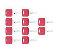 Celliparts H800-2 AT194969 4286465 Lot de 10 clés d'allumage compatibles avec excavatrice Hitachi EX60-2 EX100-2 EX100-3C EX100M-2 Compatible avec pelleteuse John Deere 75C 75D 80 80C 85D 110 12 0