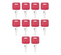 Celliparts Lot de 10 clés d'allumage 4286465 AT194969 H800-2 compatibles avec excavatrice Hitachi EX60-2 EX100-2 EX100-3C EX100M-2 Compatible avec pelleteuse John Deere 75C 75D 80 80C 85D 110 12 0