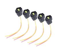 Celliparts Lot de 5 connecteurs de prise de faisceau d'électrovanne CP-SK-B203018 compatibles avec les excavatrices Kobelco SK200-6E SK-6E SK480LC-6E