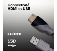 Cello C1920FSDE Televiseur LED HD Ready 19 Pouces avec Lecteur DVD Integre et Triple Tuner DVBT2 S2 Noir