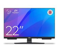 CELLO C2224SH - Téléviseur 22"" Full HD LED, Triple Tuner DVB-C/S2/T2, 2x HDMI, Pitch Perfect Sound, Noir