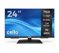 Cello C2426TZH TV LED Smart 24" sans Cadre avec Tizen OS de Samsung, Bluetooth, Gaming Hub, Haut-parleurs Pitch Perfect, idéal pour Cuisine, Chambre et Petits espaces, Triple Tuner