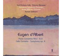 CELLO CONCE EUGEN D'ALBERT: PIANO CONCERTOS 1 & 2 - KARL-ANDREAS KOLLY 2 CD NEUF