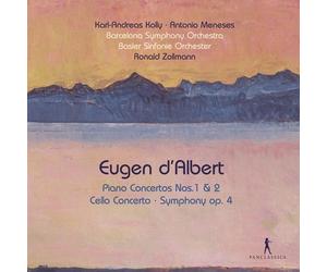 CELLO CONCE EUGEN D'ALBERT: PIANO CONCERTOS 1 & 2 - KARL-ANDREAS KOLLY 2 CD NEUF