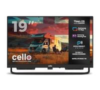 Cello CTRAV-19TZ Smart TV 19" 12V pour Camping-Car et Camping, Tizen OS de Samsung, Gaming Hub, Haut-parleurs Pitch Perfect, Bluetooth, Triple Tuner