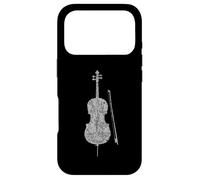 Cello et Archet (Gris Ancien) Violoncello Coque pour iPhone 17 Pro