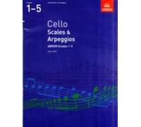 Abrsm: cello scales and arpeggios - grades 1-5 (from 2012)