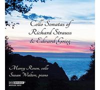 Grieg / Rosen / Walt - Cello Sonatas of Richard Strauss & Edvard Grieg [New CD]